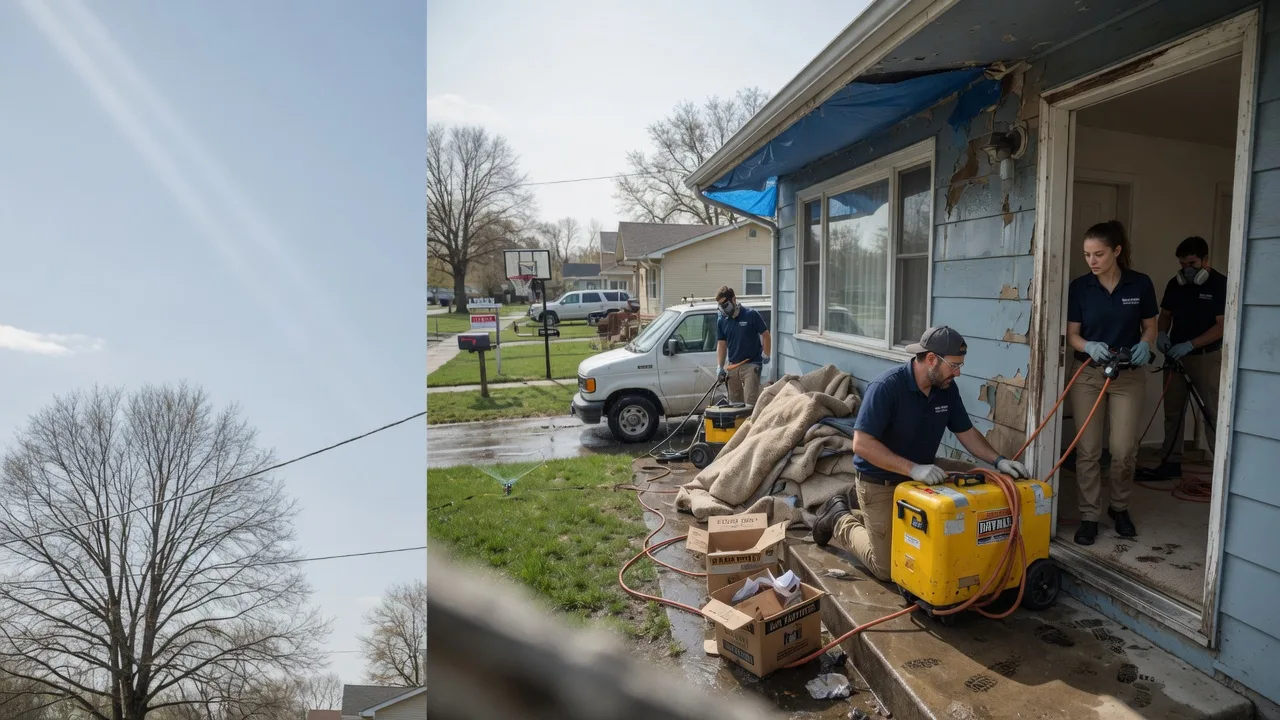 Basement Flood Cleanup in Dakota City, NE near me
